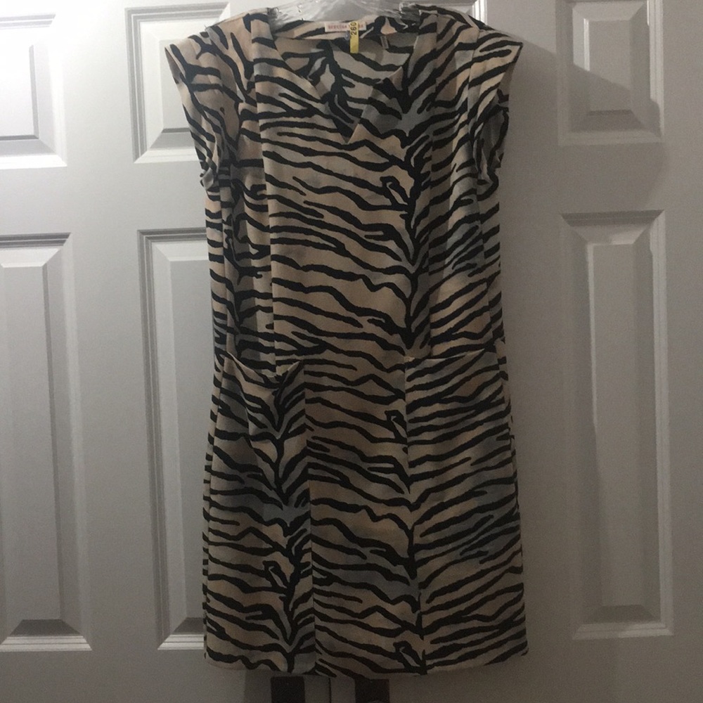 Rebecca Taylor Leopard Shift Dress Size 4
